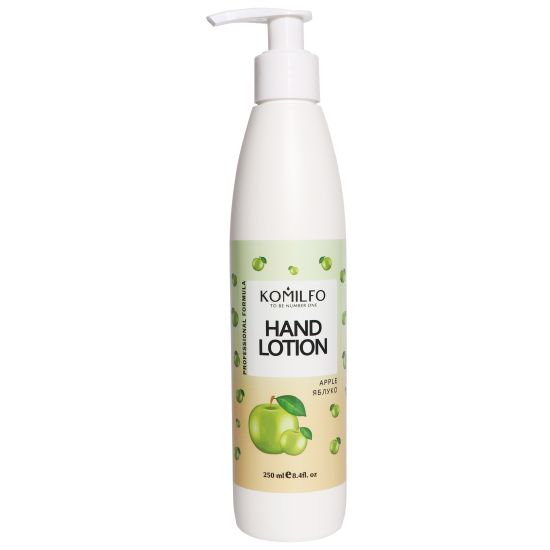 Komilfo Hand Lotion "Apple" - apple hand lotion, 250 ml Komilfo Hand Lotion "Apple" - apple hand lotion, 250 ml